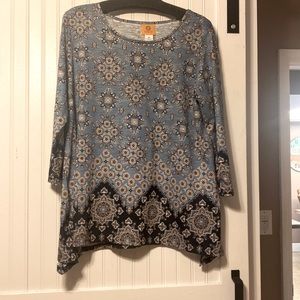 XL RUBY RD BLOUSE PERFECT CONDITION